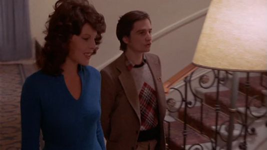 Frame grab of Alphonse and Liliane.