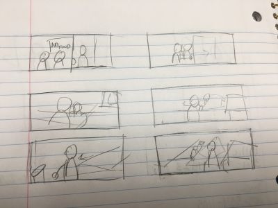 Group 2 Renoir/Bazin Scene: Storyboard.