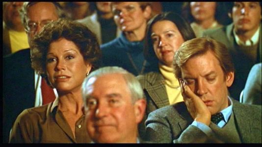 Frame grab of Beth and Calvin.