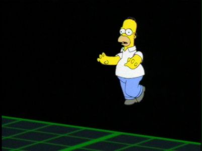 Screenshot from The Simpsons.